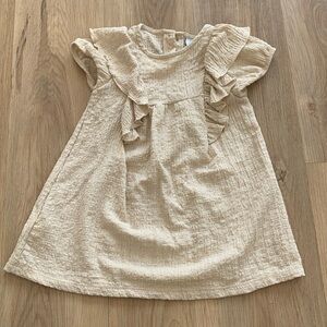 Zara 2-3 T cream dress